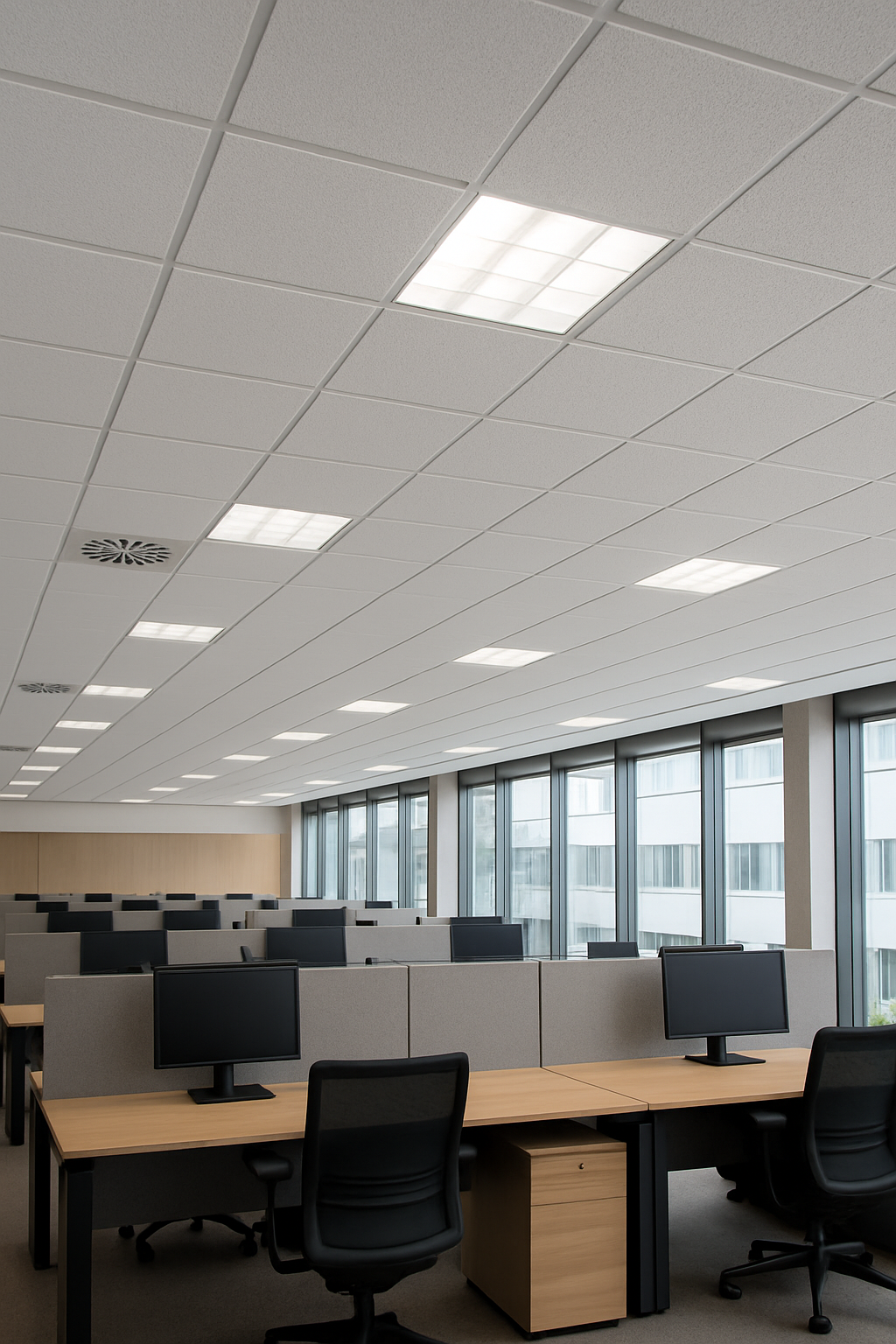 Drop Ceiling Acoustic Panels The Smart Solution for Office Noise Reduction