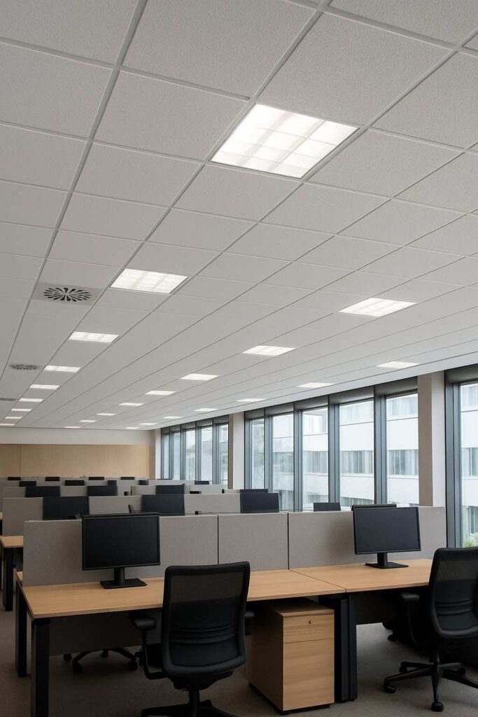 acoustic drop ceiling panels